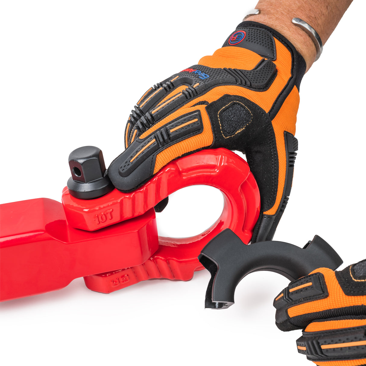 GearAmerica Class 4 Uber Hitch Receiver  2" x 2" (Red)