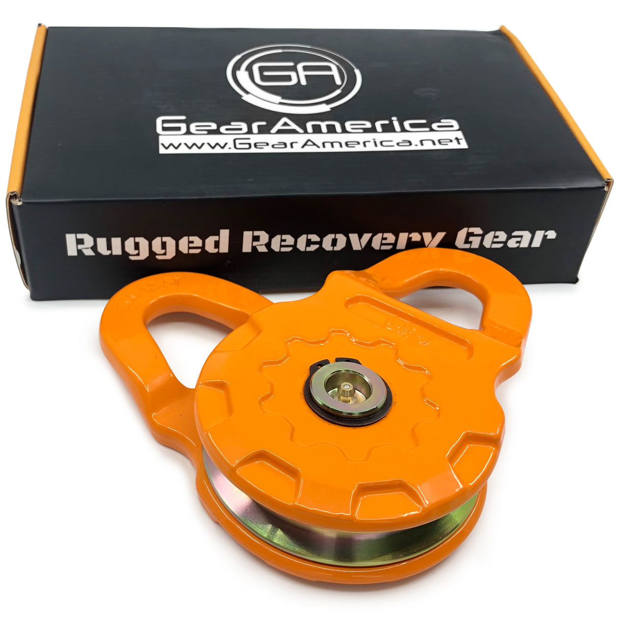Mega Snatch Block 25 Ton | Off-Road like a PRO! - Double or Triple your Pull Power!  Mechanical Advantage for your Winch!