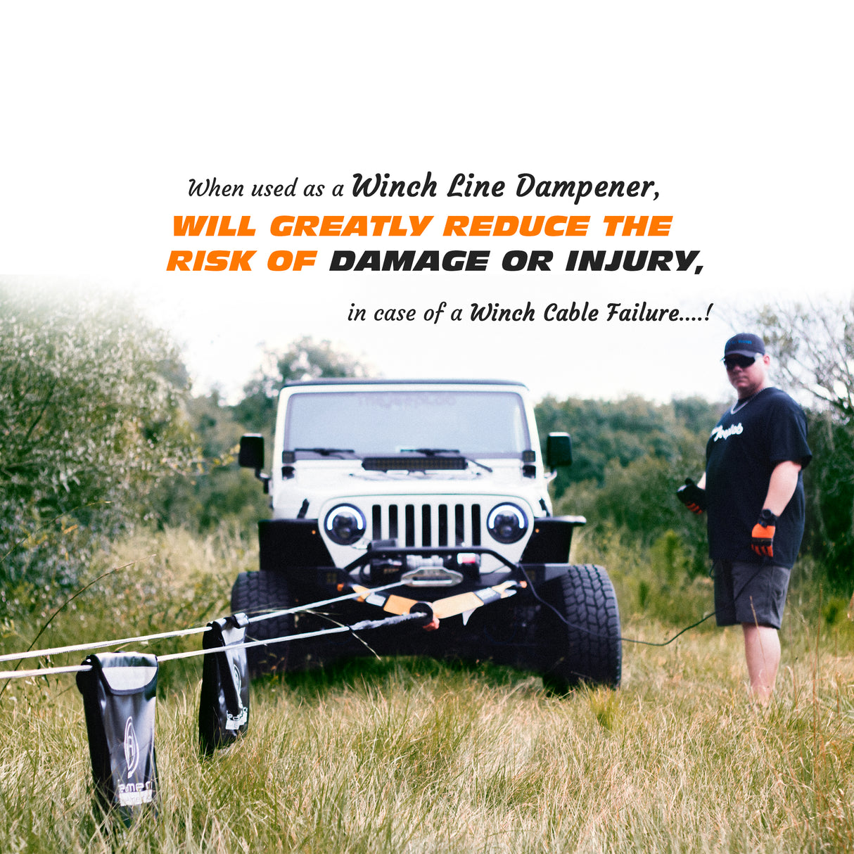 Ultimate Winching & Rigging Off-Road Recovery Kit (Orange D Rings) | Essential 4x4 Accessories