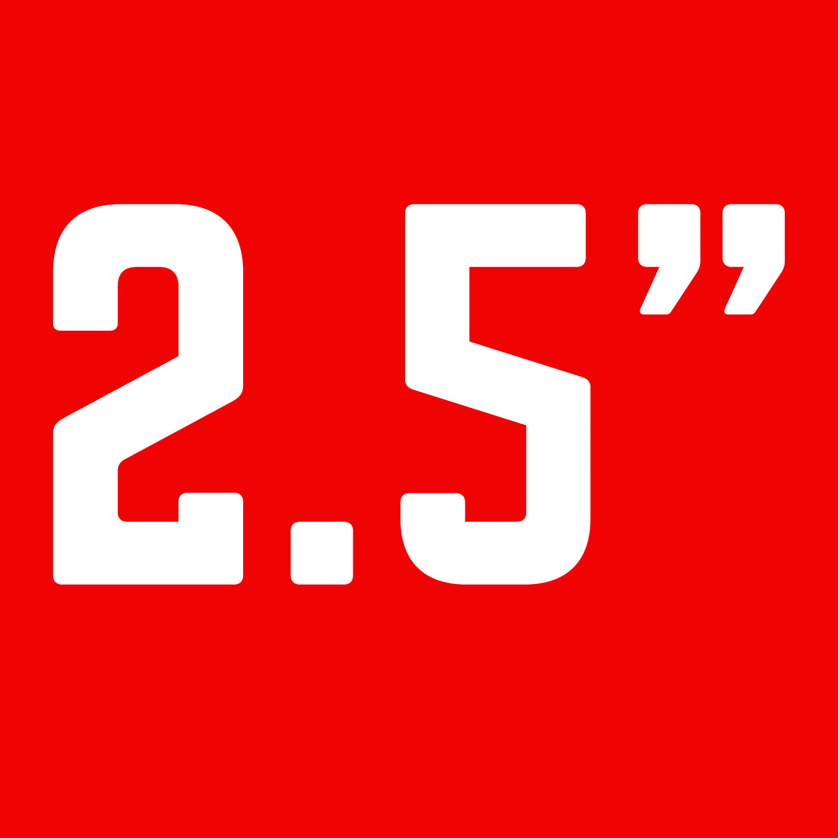 GearAmerica Class 5 Uber PRO Hitch Receiver 2.5" x 2.5" (Red)