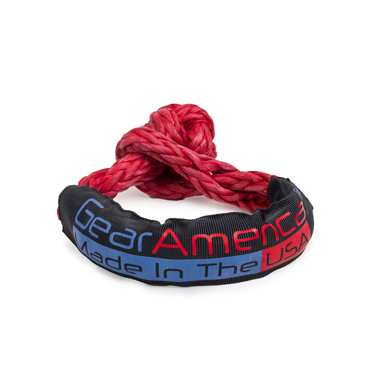 GearAmerica Venom Series 5/8" Synthetic Soft Shackles (Red) - Made in The USA