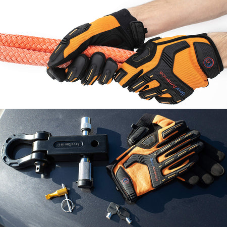 GA GearAmerica Large Recovery Gloves