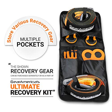 Winch Line Dampener | Reflective Safety Blanket | Recovery Gear Bag