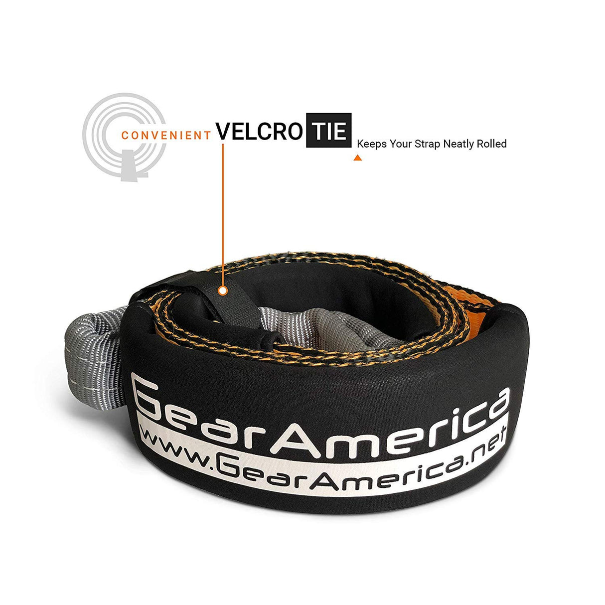 (2PK) Heavy Duty Tree Saver / Winch Extension Straps 3" x 8' | 35,053 lbs Minimum Breaking Strength