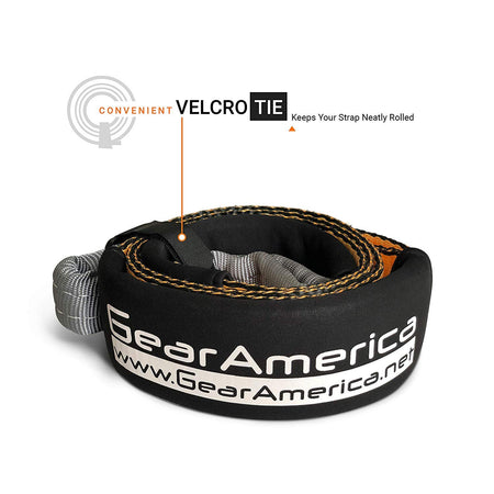 (2PK) Heavy Duty Tree Saver Winch Straps 3" x 8' | 35,000 lbs Minimum Breaking Strength
