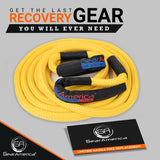 GearAmerica 3/4'' x 20 UTV Kinetic Recovery Rope (Yellow) - Made in The USA