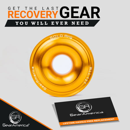 GearAmerica G.O.L.D. Ring - Snatch Recovery Ring - Change Direction or Increase Mechanical Advantage With Your Winch