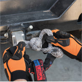 GearAmerica ½” Synthetic Soft Shackle | 45,000 lbs Breaking Strength (GREY)- Made in The USA