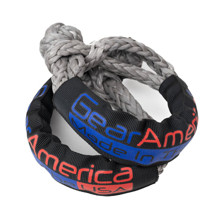 GearAmerica ½” Synthetic Soft Shackles (2PK) | 45,000 lbs Break Strength (GREY) - Made in The USA