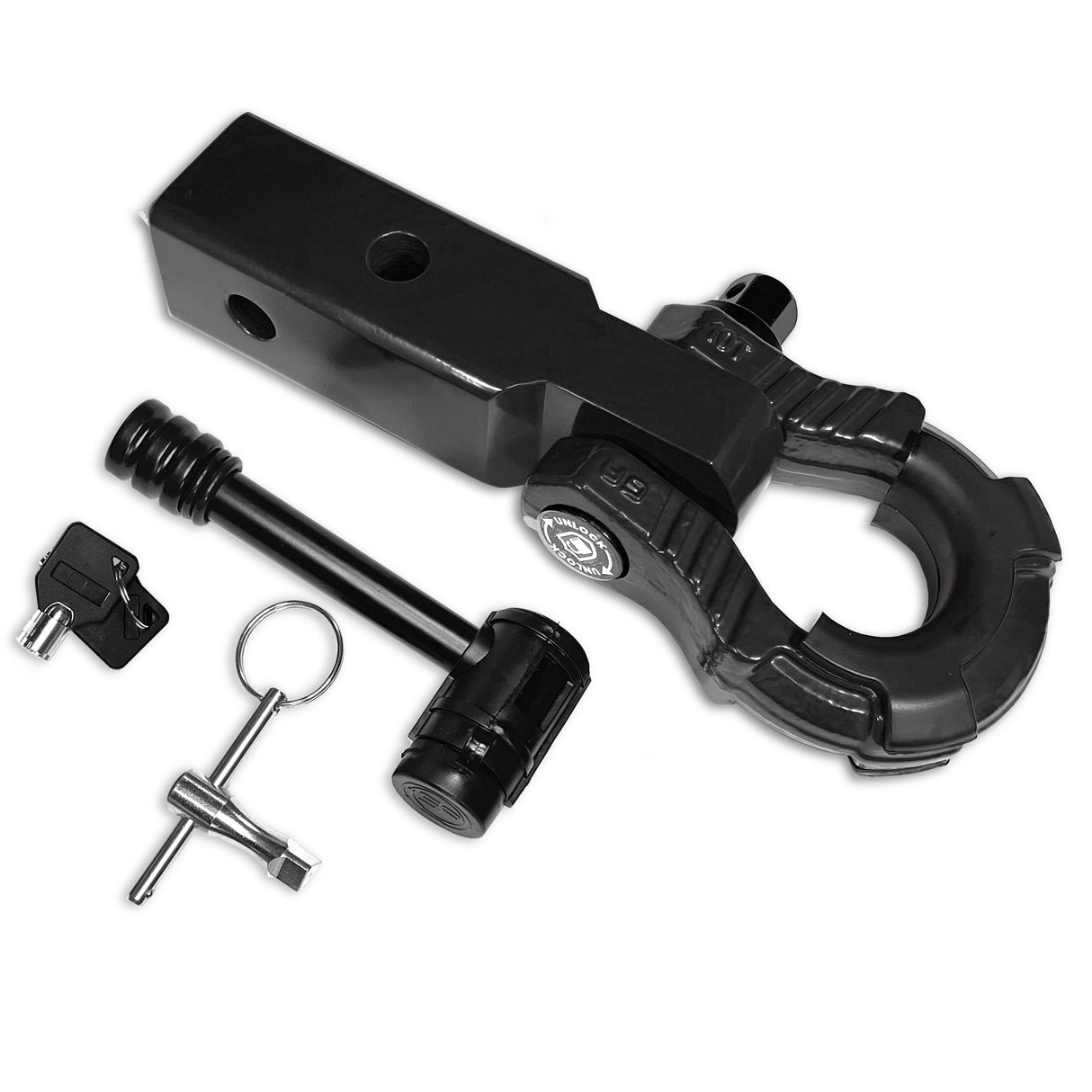 GearAmerica Class 4 Uber Hitch Receiver  2" x 2" (Black)