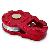 ULTRA Snatch Block Pulley Red | 20T MBS (Aluminum) | Best for Synthetic Winch Rope and Soft Shackles