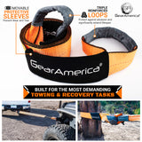 Mega Duty Tree Saver / Winch Extension Strap 4" x 10' | 45,076 lbs Minimum Breaking Strength
