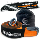 GearAmerica (2 Pack) Mega Duty Recovery Tow Strap 4" x 30' | 45,000 lbs Minimum Break Strength