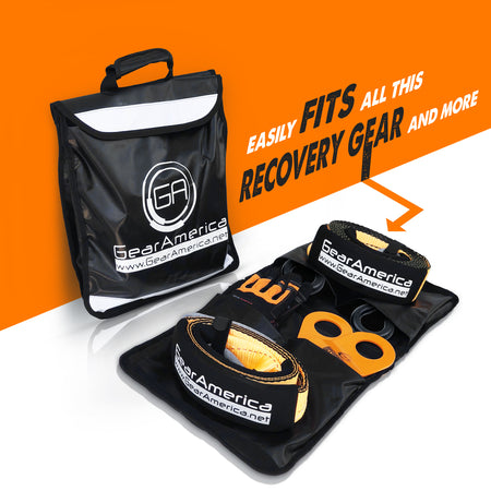 Ultimate Winching & Rigging Off-Road Recovery Kit (Black D Rings) | Essential 4x4 Accessories